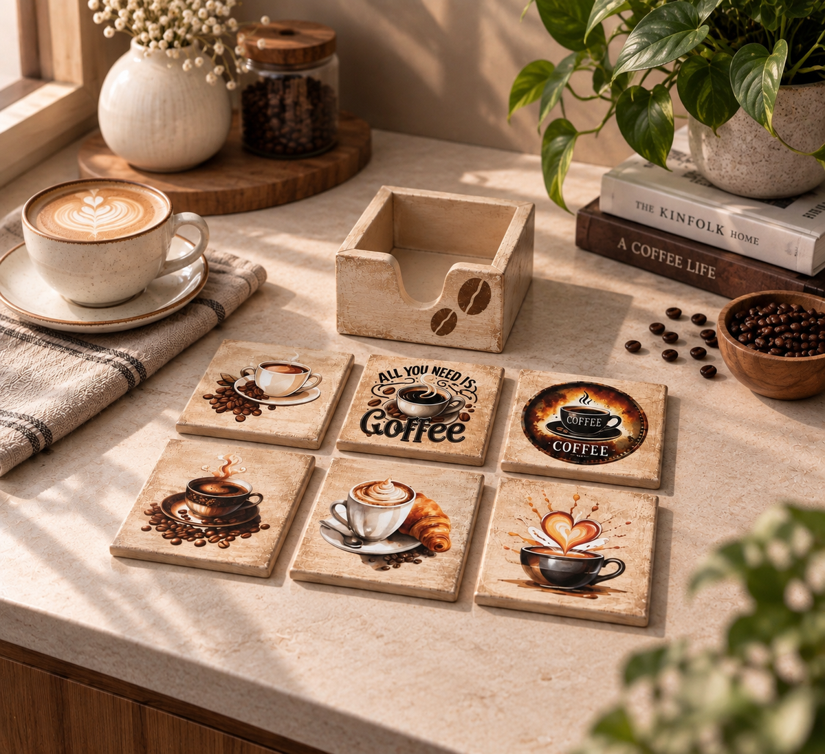 Coffee Coaster Set